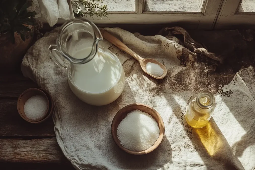 Ingredients Of Quesillo Cheese