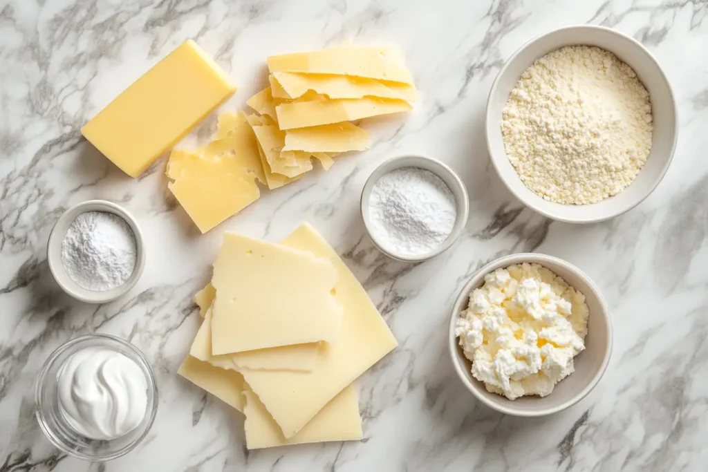 What Is Burger Cheese Made Of?