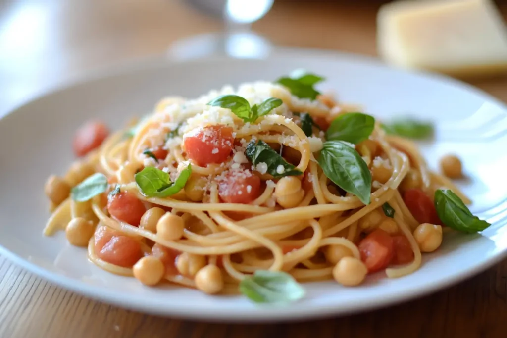 Pasta Sauce with Chickpeas
