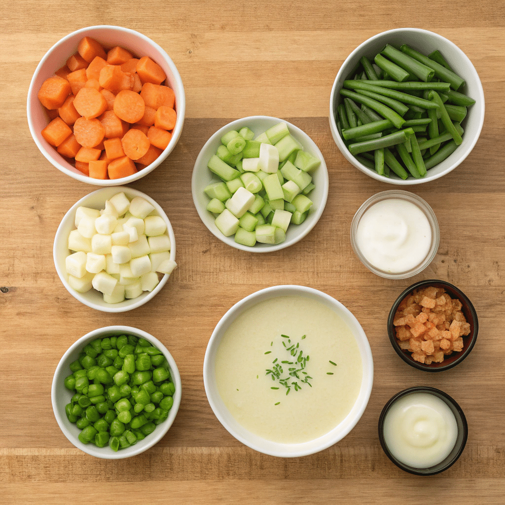 One-Pot Creamy Vegetable Soup – Easy, Healthy & Comforting 2 creamy vegetable soup ingredients