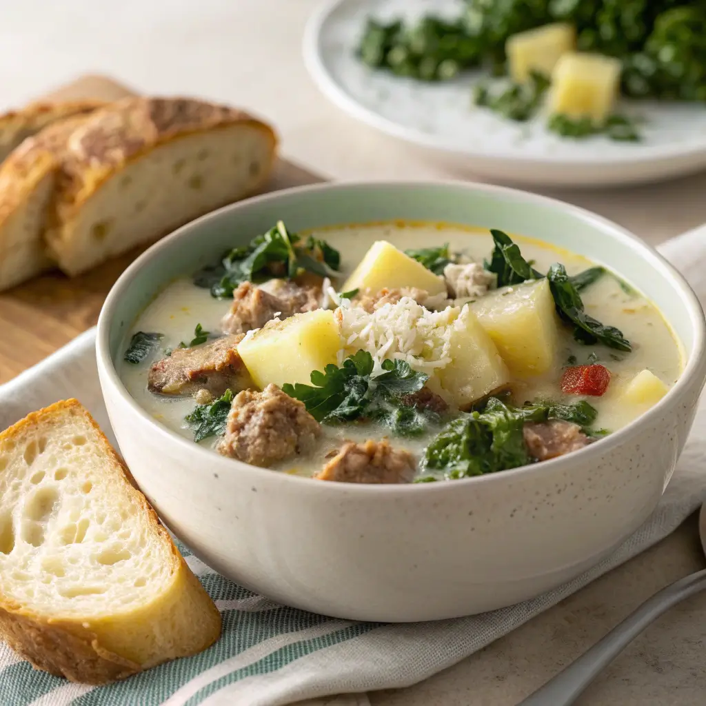 Healthy Slow Cooker Zuppa Toscana Soup – Light, Creamy & Comforting 1 Healthy Slow Cooker Zuppa Toscana Soup