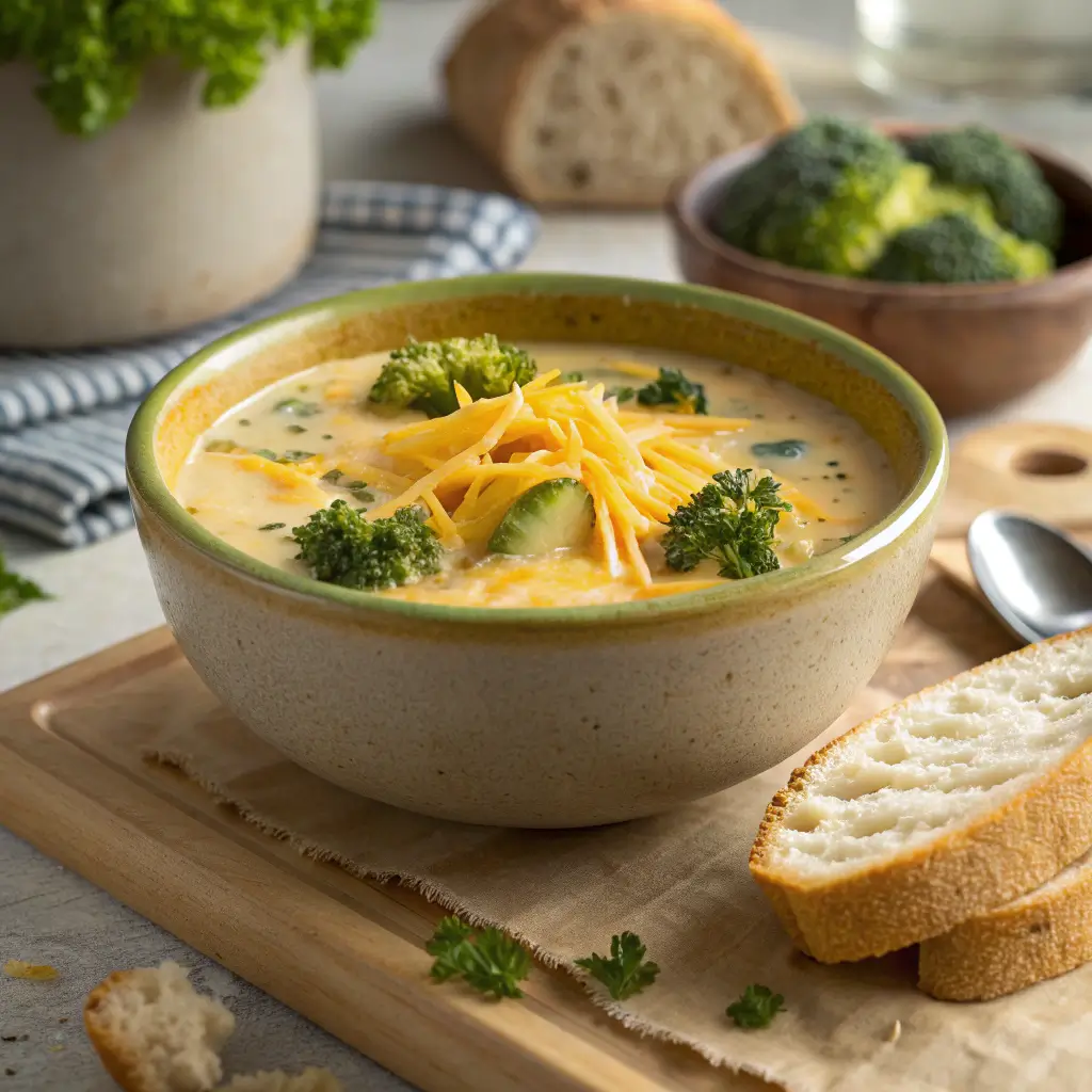 High Protein Broccoli Cheddar Soup – Creamy, Healthy & Comforting 1 High Protein Broccoli Cheddar Soup